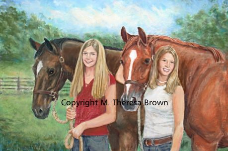 Meredith and Emily with Bob and Clark