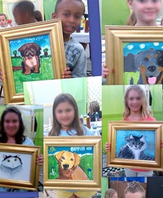 art student academy painting classes workshops