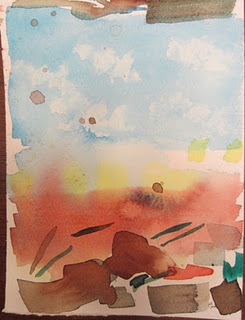 art student academy watercolor